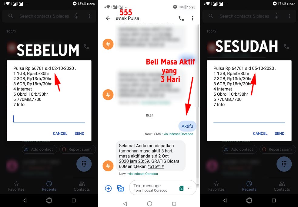 Cara Memperpanjang Masa Aktif Indosat: IM3 Ooredoo ...