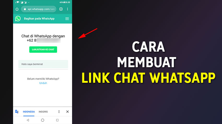 Cara Bikin Website Whatsapp