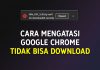 Cara Mengatasi Tidak Bisa Download di Google Chrome (Blokir Download)