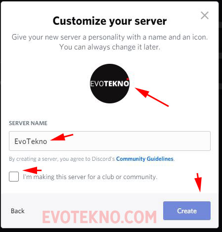 Cara Membuat Server Discord Dan Cara Mengaturnya Evotekno