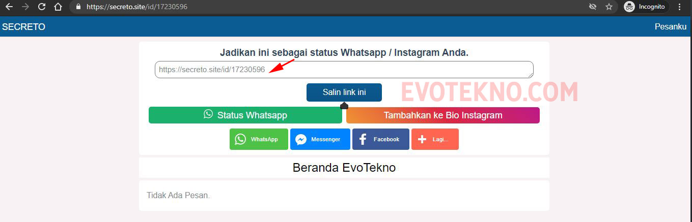 Cara Daftar Dan Menggunakan Secreto Terbaru 2020 Evotekno
