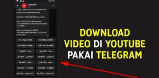 Cara Download Video YouTube Pakai Telegram