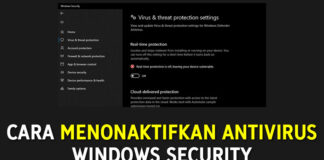 Cara Menonaktifkan AntiVirus Windows Security Secara Sementara atau Permanen