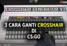 3 cara ganti crosshair di cs go