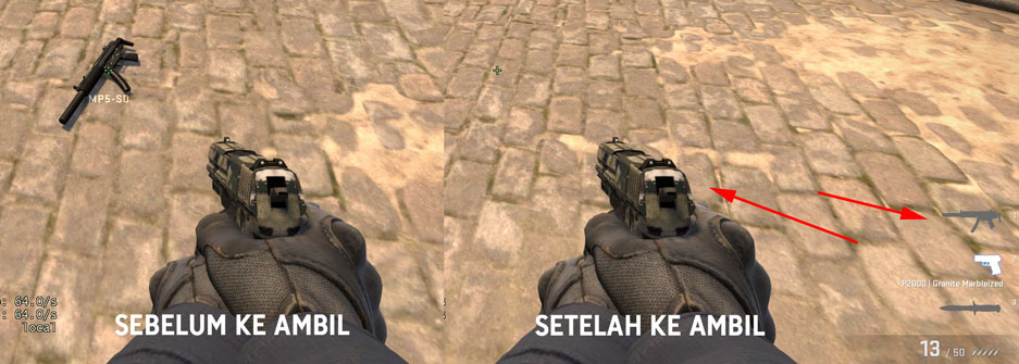 Automatic Switch Weapon - CSGO