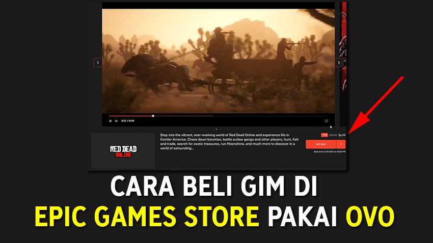 Cara Beli Gim di Epic Games Store Pakai OVO