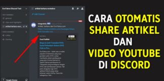 Cara Otomatis Share Artikel dan Video YouTube ke Discord