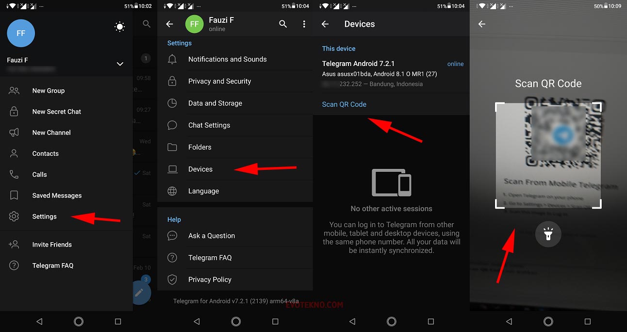 Cara Buka Telegram di Komputer / Laptop EvoTekno