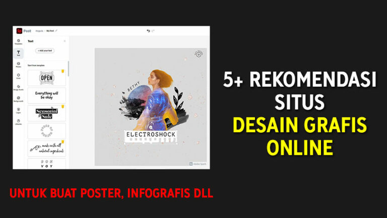 5 Situs  Desain  Grafis Online  Buat Poster Infografis 