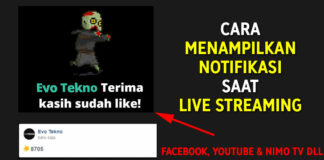 Cara Menampilkan Notifikasi 'Like, Share & Subscribe' Saat Live Streaming (OBS StudioStreamlabs OBS)