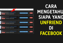 Cara Mengetahui Yang Unfriend di Facebook