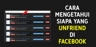 Cara Mengetahui Yang Unfriend di Facebook