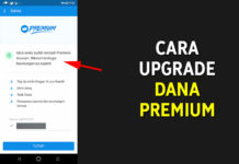 Cara Upgrade Akun DANA Premium