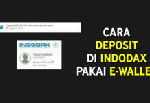 Cara Deposit di Indodax Pakai E-Wallet