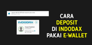 Cara Deposit di Indodax Pakai E-Wallet