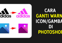 Cara Ganti Warna Pada Icon atau Gambar di Photoshop