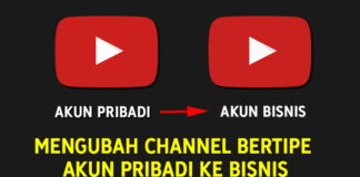 Cara Mengubah Channel dari Tipe Akun Pribadi ke Akun Bisnis