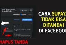 Cara Supaya Tidak bisa ditandai di Facebook