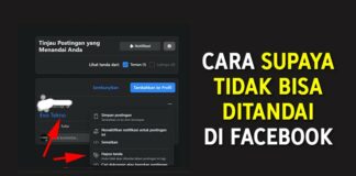 Cara Supaya Tidak bisa ditandai di Facebook