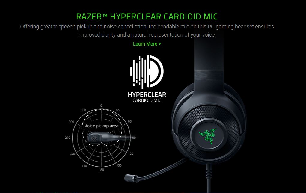 RAZER HYPERCLEAR CARDIOID MIC