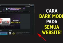 Cara Dark Mode Pada Semua Website