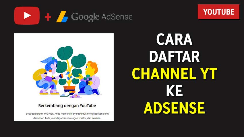 Cara Mendaftarkan Channel YouTube ke AdSense Yang Sudah Terdaftar