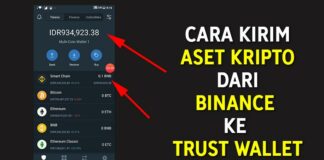 Cara Transfer BNB dari Binance ke Trust Wallet