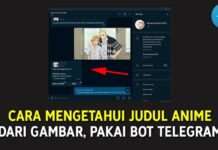 Cara Mengetahui Judul Anime Dari Foto Pakai Bot Telegram