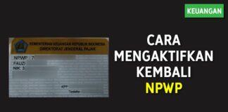 Cara Membuat dan Mengaktifkan Kembali NPWP Yang Hilang