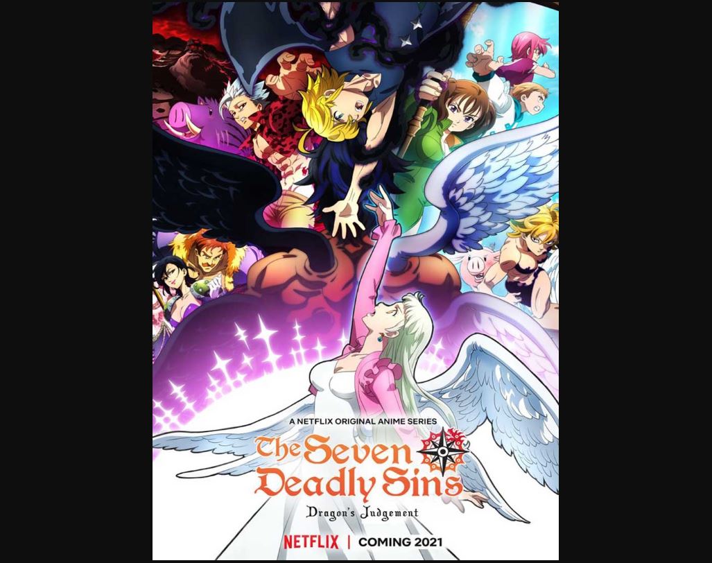 Poster The Seven Deadly Sins Season 4 yang tayang di Netflix