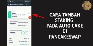 Cara Tambah Muatan Staking Auto Cake di PancakeSwap