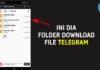 Ini dia folder download telegram