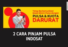 Cara Pinjam Pulsa Indosat