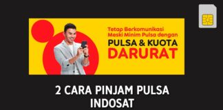 Cara Pinjam Pulsa Indosat