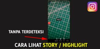 Cara lihat story dan highlight instagram tanpa ketahuan