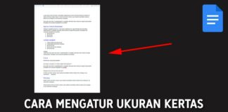 Cara Mengatur Ukuran Kertas di Google Docs