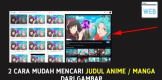 Cara Mudh Mencari Judul Anime dan Manga dari Gambar