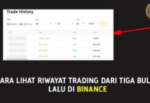 Cara lihat riwayat trading dari tiga bulan yang lalu di Binance