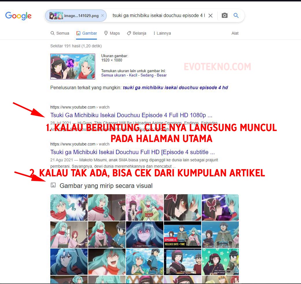Hasil dari Google Image Mencari Anime dan Manga