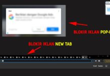 Cara Blokir Iklan Tab Baru (New Tab) dan Pop-Up Pada Browser Chrome, Opera dll