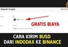 Cara Upgrade Akun DANA PremiumCara Kirim BUSD dari Indodax ke BInance (Gratis Biaya Transfer)