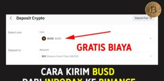 Cara Upgrade Akun DANA PremiumCara Kirim BUSD dari Indodax ke BInance (Gratis Biaya Transfer)