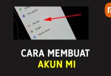 Cara Membuat Akun Mi - Xiaomi