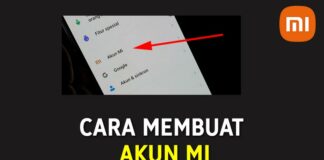 Cara Membuat Akun Mi - Xiaomi