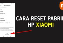 Cara Reset Pabrik HP Xiaomi