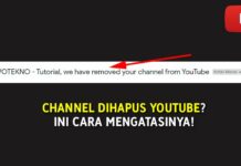 Channel dihapus YouTube - Ini Cara Mengatasinya