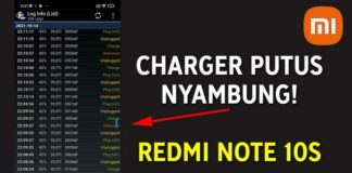 Charger Putus Nyambung Xiaomi Redmi Note 10S