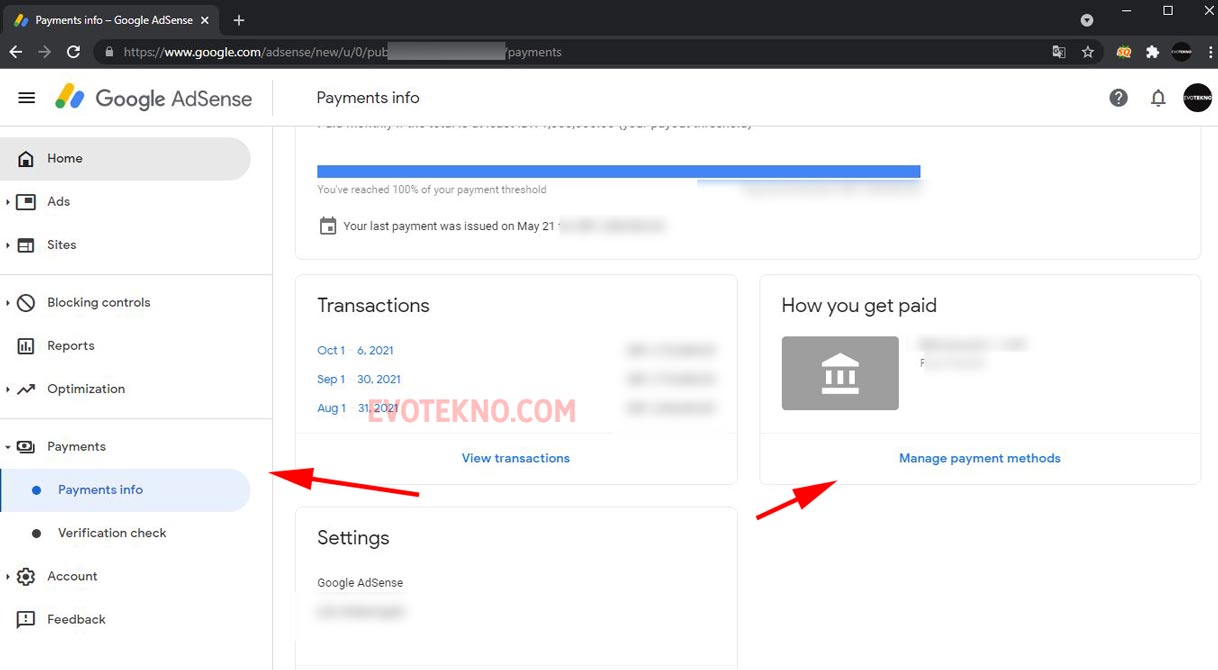 Купить Зарубежный Аккаунт Adsense