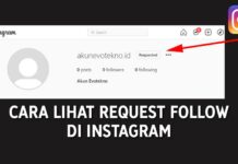 Cara Melihat Request Follow di Instagram