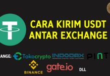 Cara Kirim USDT ANTAR Exchange